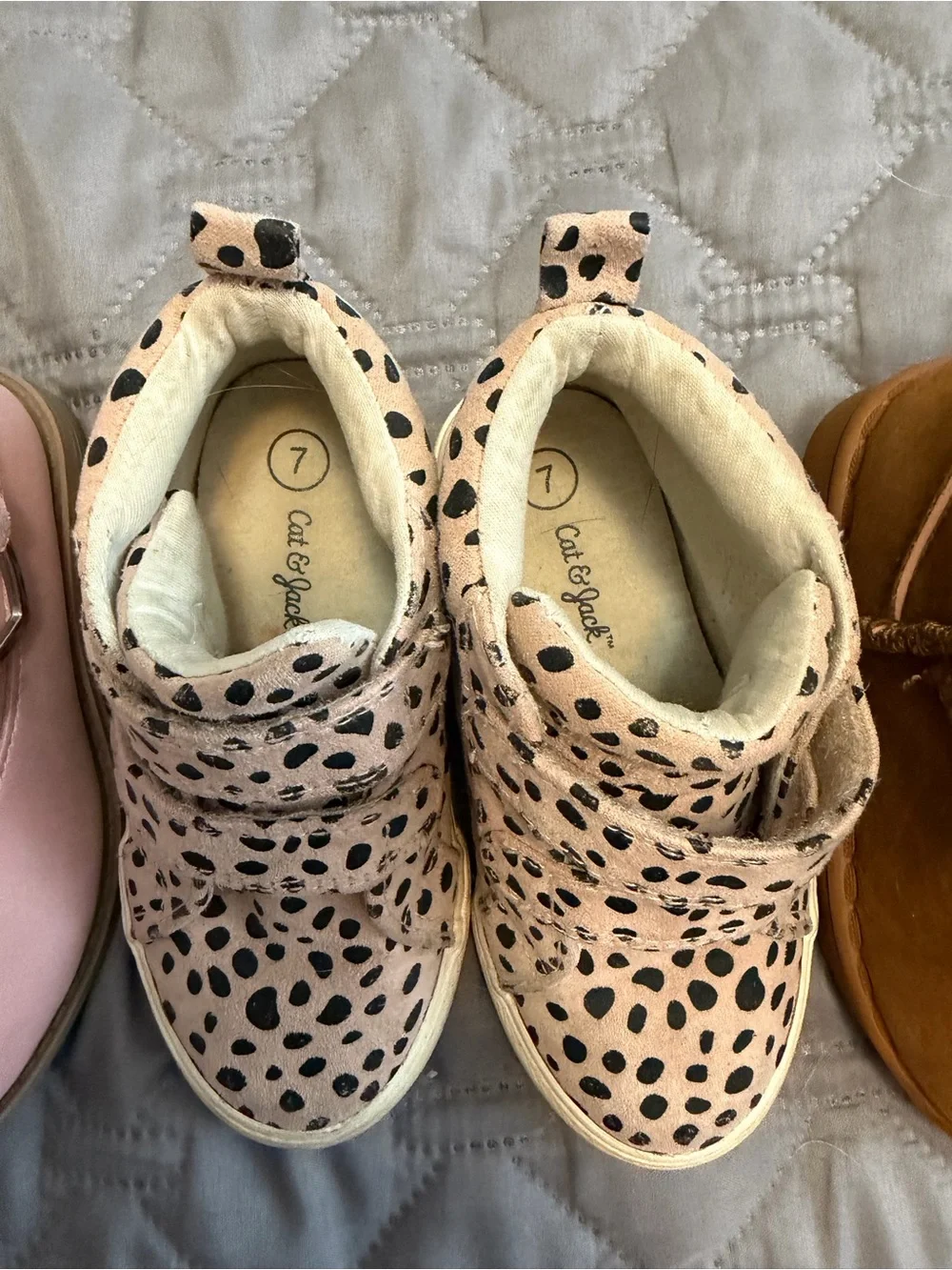 Bundle-Jessica Simpson Pink Glitter boots, fizzy tan boots, leopard print boots